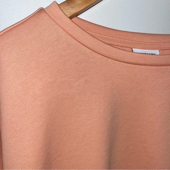 Gymshark Sweater Women's Size XL Orange Peach Cropped Whitney Simmons Collection - Picture 13 of 13